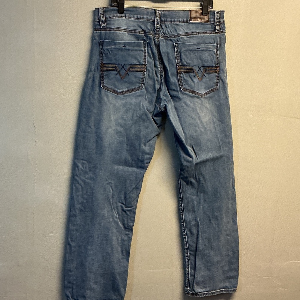 Lazer Co. Blue Men's Jeans 38x32 0145 - Picture 3 of 3